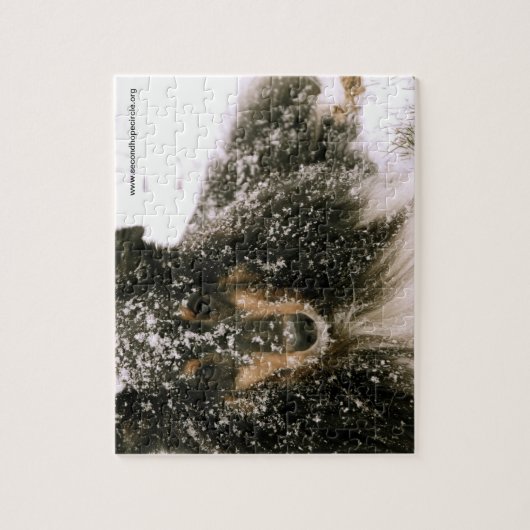Puzzle Hiver Sheltie (Vertical)