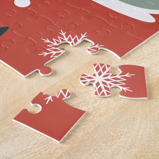Puzzle Hiver Snowy Pine Wonderland (Côté)