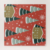 Puzzle Hiver Snowy Pine Wonderland (Horizontal)