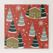 Puzzle Hiver Snowy Pine Wonderland (Vertical)
