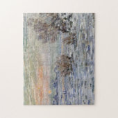 Puzzle Hiver sur la Seine, Lavacourt Monet Beaux-Arts (Vertical)