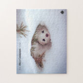 Puzzle Hiver - Weasel à queue courte (Vertical)