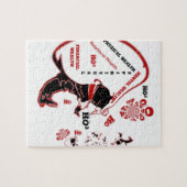 Puzzle HO³ Black Père Noël Special Wealth Fans À Faire. (Horizontal)