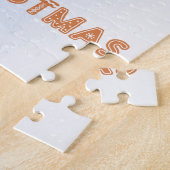 PUZZLE HO HO| MERRY CHRISTMAS| NOM DE L'ENFANT (Côté)