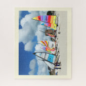 Puzzle Hobies sur la plage (Vertical)