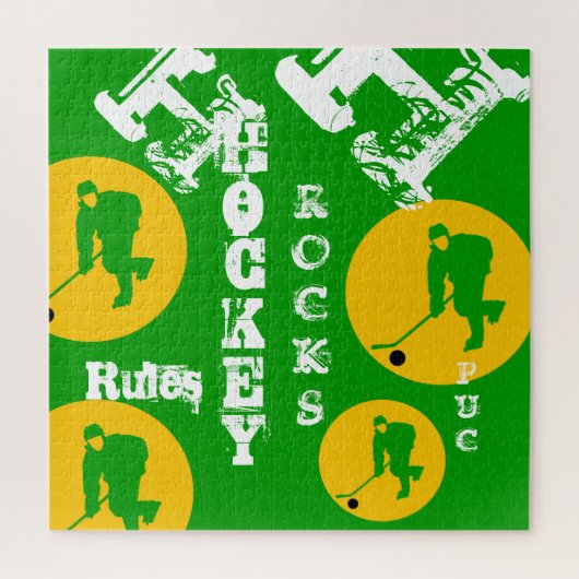 Puzzle Hockey (Vertical)
