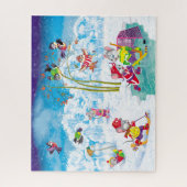 Puzzle hockey (Vertical)