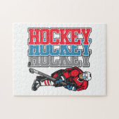 Puzzle Hockey, hockey, hockey (Horizontal)