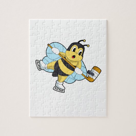 Puzzle Hockey sur glace Bee Hockey sur glace (Vertical)