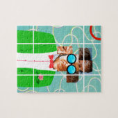 Puzzle Hockney portrait (Horizontal)