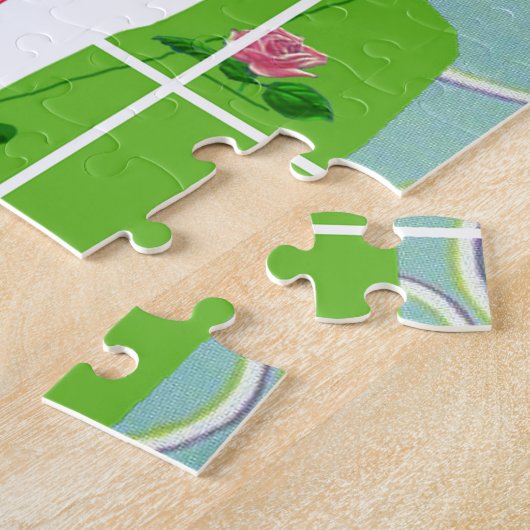 Puzzle Hockney portrait (Côté)
