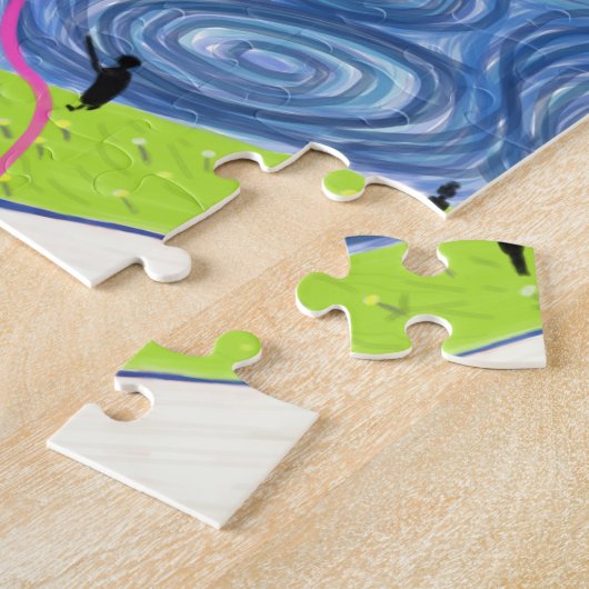 Puzzle Hockney style (Côté)