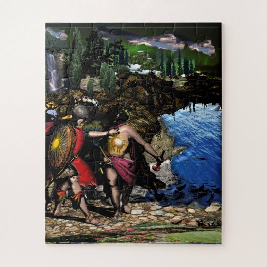 Puzzle Hog Well Hung - L'initiative de Francis Bacon (Vertical)