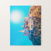 Puzzle Hohenzollern Castle Germany Painting (Vertical)