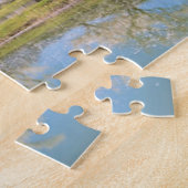 Puzzle Hojo Pond and cherry blossoms (Côté)