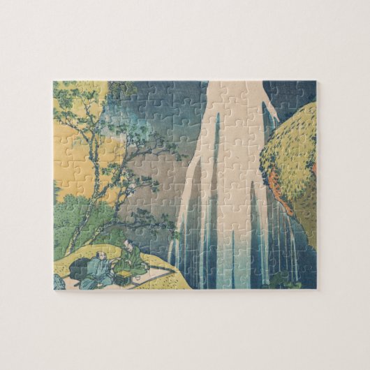 Puzzle Hokusai Amida Falls Japan Waterfall (Horizontal)