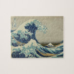 Puzzle Hokusai : Grande vague outre de Kanagawa<br><div class="desc">La grande vague outre de Kanagawa Katsushika Hokusai Katsushika Hokusai était un artiste, un peintre d'ukiyo-e et un printmaker japonais de la période d'Edo</div>