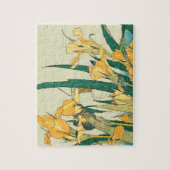 Puzzle Hokusai grasshopper et iris Japon (Vertical)