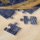 Puzzle Hokusai Ocean Waves Sea Boats (Côté)