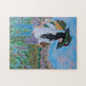 Puzzle Holding On Woman and Children Painting (Horizontal)