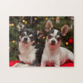 Puzzle Holiday Chihuahua's (Horizontal)