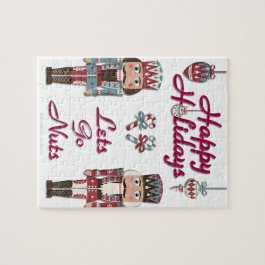 Puzzle Holiday Nutcracker (Horizontal)