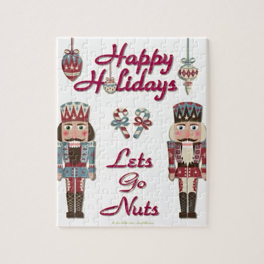 Puzzle Holiday Nutcracker (Vertical)