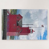 Puzzle Holland Michigan Big Red Lighthouse (Horizontal)