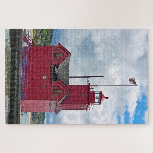 Puzzle Holland Michigan Big Red Lighthouse (Horizontal)