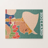 Puzzle Holland Travel Poster Vintage (Horizontal)