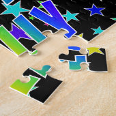 Puzzle "HOLLY" Prénom, Amusant "HEUREUX ANNIVERSAIRE" (Côté)