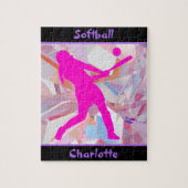 Puzzle Hologramme de softball (Vertical)