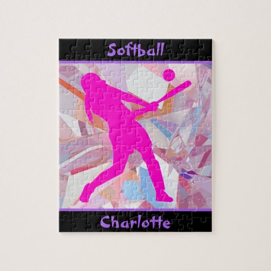 Puzzle Hologramme de softball (Vertical)