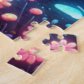 Puzzle Holographie de Llama de couleur mignonne | (Côté)