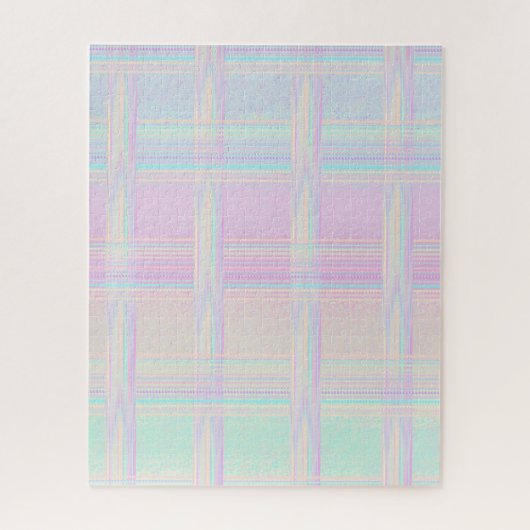 Puzzle Holographie de Pastel Rainbow (Vertical)