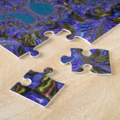Puzzle Holographique apparence coloré Fractal Art Impossi (Côté)