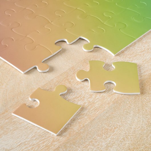 Puzzle Holographique dégradé arc-en-ciel difficile (Côté)