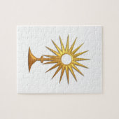Puzzle Holy Eucharist en Monstrance dorée (Horizontal)