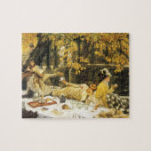 Puzzle Holyday, le pique-nique de James Tissot, Art Victo (Horizontal)