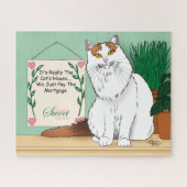 Puzzle Home Sweet Kitty Home (Horizontal)