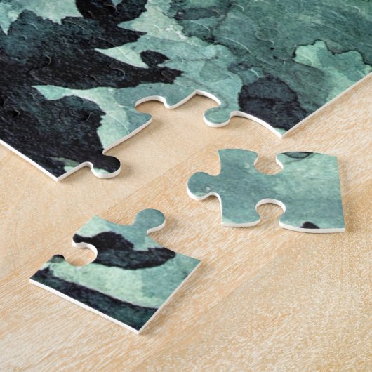 Puzzle Homer - Paysage de Hilly (Côté)