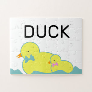 Puzzle Homeschool Learning D Canard Maman Bébé