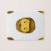 Puzzle homme barbu émoji (Horizontal)