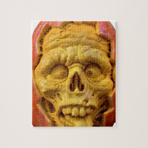 Puzzle Homme citrouille