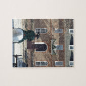 Puzzle Homme colonial de Williamsburg sur le cheval (Horizontal)