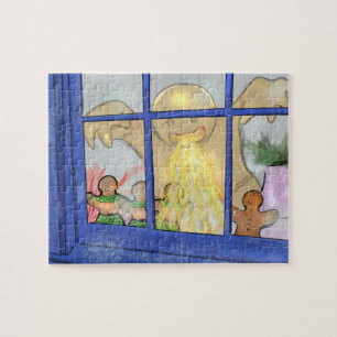 Puzzle Homme en pain d'épice - 110 pièces