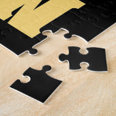 Puzzle Homme fou de singe (Côté)