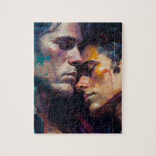 Puzzle Hommes amoureux