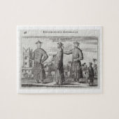 Puzzle Hommes chinois, une description générale d'un (Horizontal)