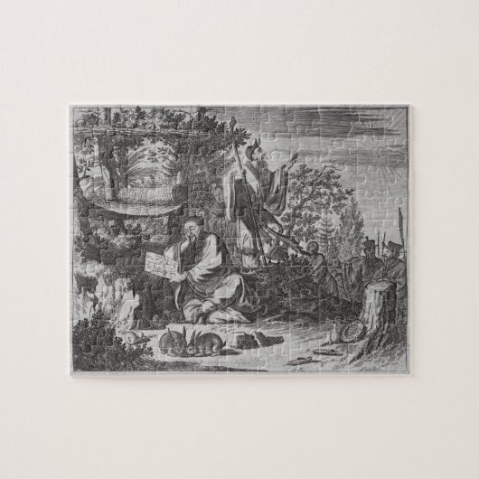 Puzzle Hommes saints chinois, illustration d'une (Horizontal)